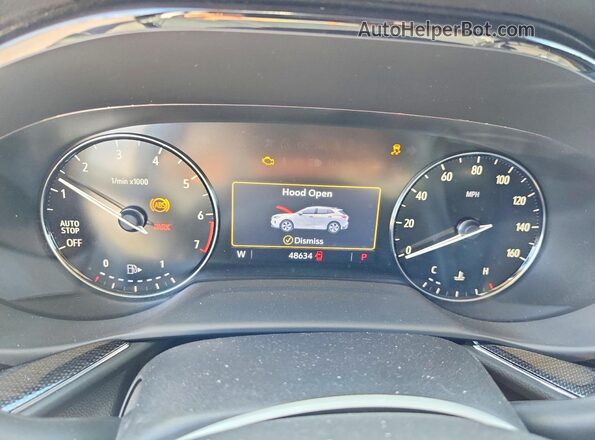 LRBAZLR41PD025198 2023 BUICK ENVISION White Widok zestawu wskaźników
