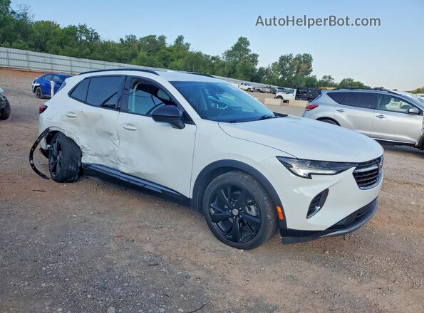 LRBAZLR42MD189846 2021 BUICK ENVISION White წინა მარჯვენა