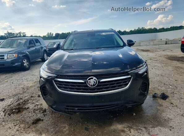 LRBAZLR44MD198824 2021 BUICK ENVISION Black Вид спереду