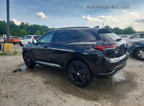 LRBAZLR44MD198824 2021 BUICK ENVISION Black Задня ліва чверть