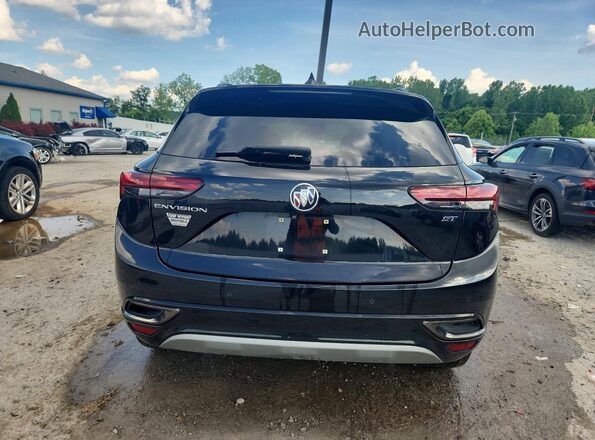 LRBAZLR44MD198824 2021 BUICK ENVISION Black Вид ззаду