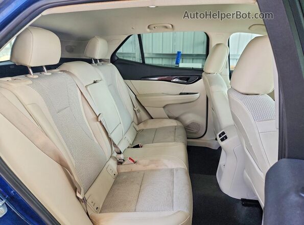 LRBAZLR44PD075366 2023 BUICK ENVISION Blue Rear interior view
