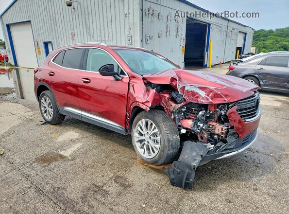LRBAZLR47PD039770 2023 BUICK ENVISION Red Delantero derecho