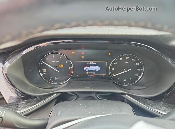 LRBAZLR47PD039770 2023 BUICK ENVISION Red Vista del cuadro de instrumentos