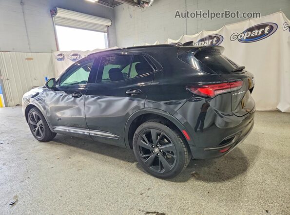 LRBAZLR47PD061686 2023 BUICK ENVISION Черный Задняя левая четверть