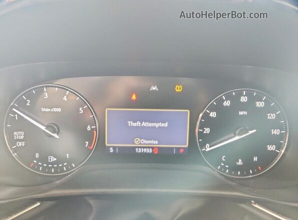 LRBAZLR47PD061686 2023 BUICK ENVISION Черный Вид щитка приборов