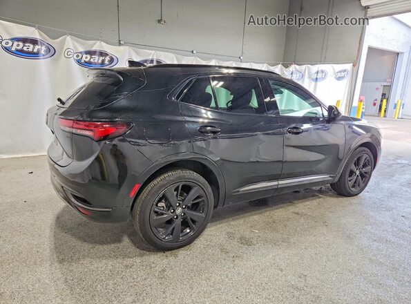 LRBAZLR47PD061686 2023 BUICK ENVISION Черный Задняя правая четверть