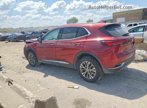 LRBAZLR49PD054979 2023 BUICK ENVISION Maroon უკანა მარცხენა