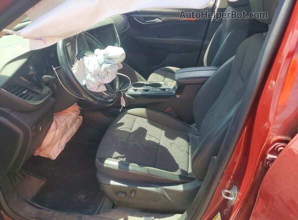 LRBAZLR49PD054979 2023 BUICK ENVISION Maroon წინა სალონის ხედი