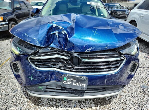 LRBAZLR4XPD078367 2023 BUICK ENVISION Blue ძრავის განყოფილების ხედი