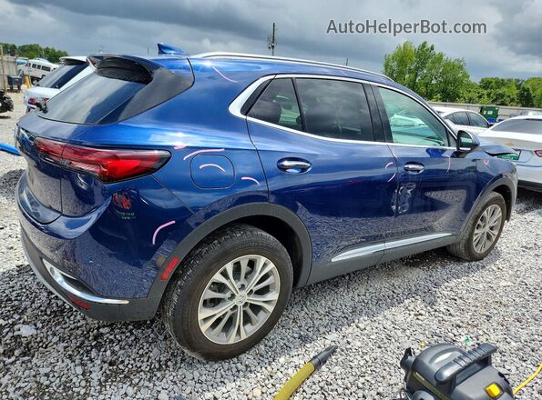 LRBAZLR4XPD078367 2023 BUICK ENVISION Blue უკანა მარჯვენა