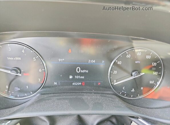 LRBAZLR4XPD078367 2023 BUICK ENVISION Blue ხელსაწყოთა პანელის ხედი