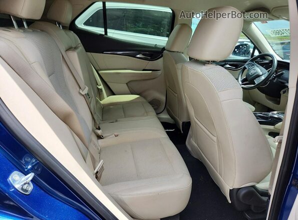 LRBAZLR4XPD078367 2023 BUICK ENVISION Blue უკანა სალონის ხედი