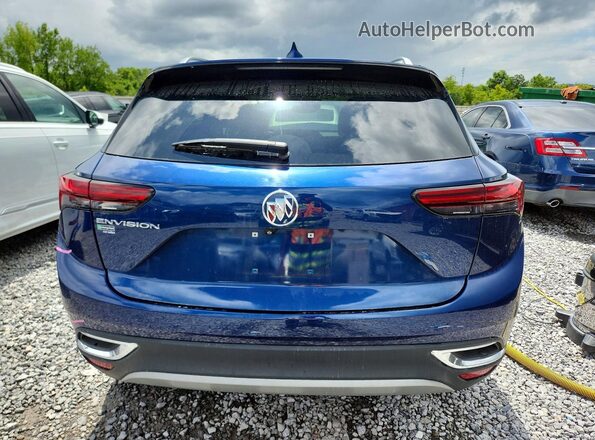 LRBAZLR4XPD078367 2023 BUICK ENVISION Blue უკანა ხედი
