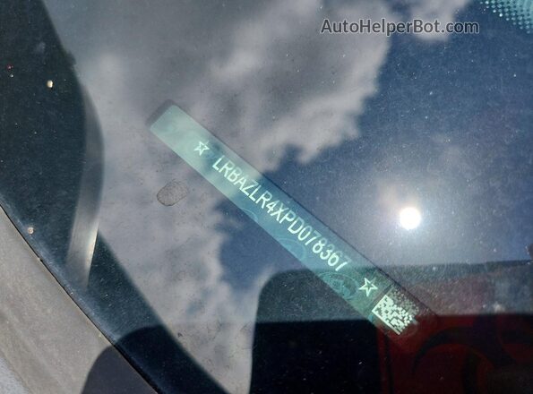 LRBAZLR4XPD078367 2023 BUICK ENVISION Blue VIN კოდის სტიკერის ხედი