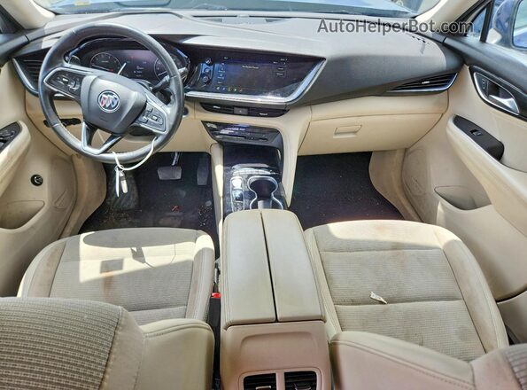 LRBAZLR4XPD078367 2023 BUICK ENVISION Blue წინა პანელის ხედი
