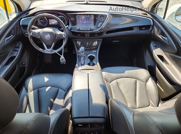LRBFX1SA0JD010456 2018 BUICK ENVISION White წინა პანელის ხედი