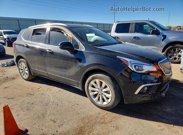 LRBFX1SA1JD007145 2018 BUICK ENVISION Black Передня права чверть