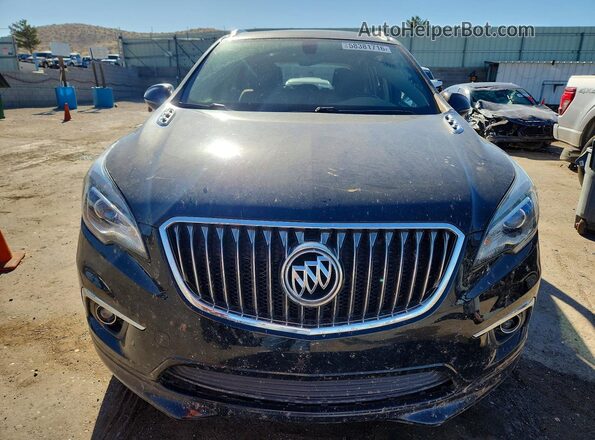 LRBFX1SA1JD007145 2018 BUICK ENVISION Black Вид спереду