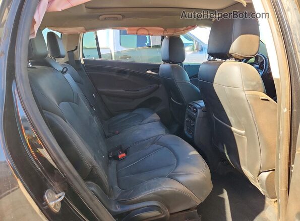 LRBFX1SA1JD007145 2018 BUICK ENVISION Black Вид задньої частини салону