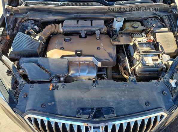 LRBFX1SA1JD007145 2018 BUICK ENVISION Black Вид підкапотного простору