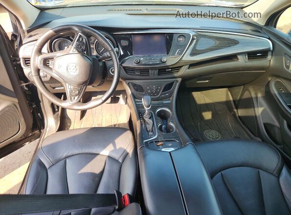 LRBFX1SA1JD008571 2018 BUICK ENVISION Black Dashboard view