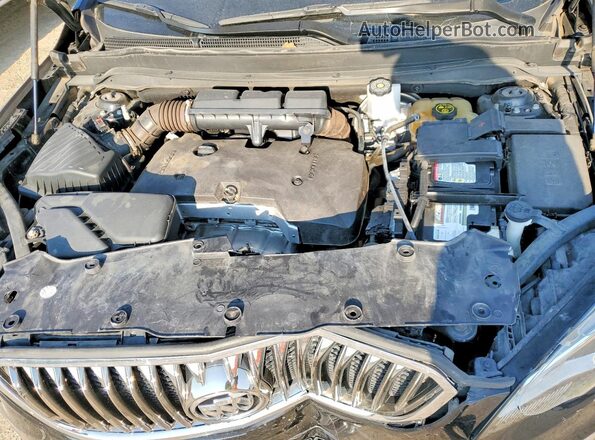 LRBFX1SA5JD052914 2018 BUICK ENVISION Черный Вид задней части салона
