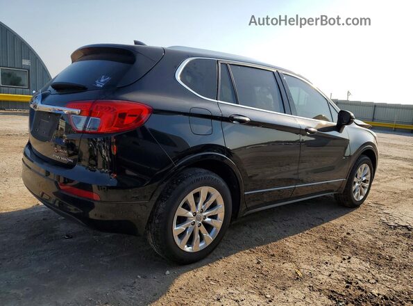 LRBFX1SA5JD052914 2018 BUICK ENVISION Черный Задняя правая четверть
