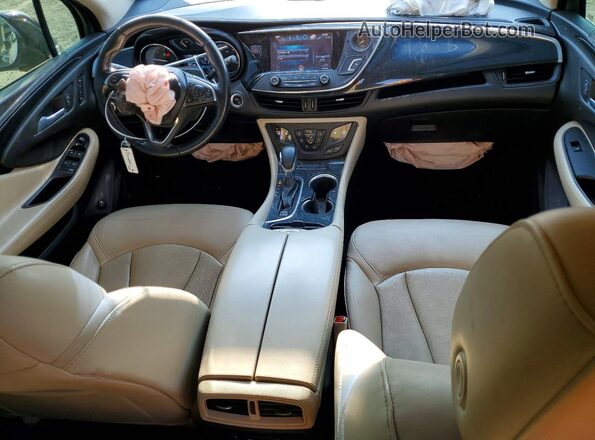 LRBFX1SA5JD052914 2018 BUICK ENVISION Черный Вид панели приборов