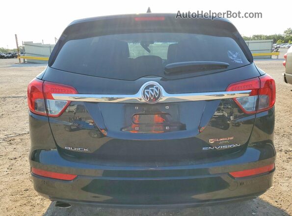 LRBFX1SA5JD052914 2018 BUICK ENVISION Черный Вид сзади