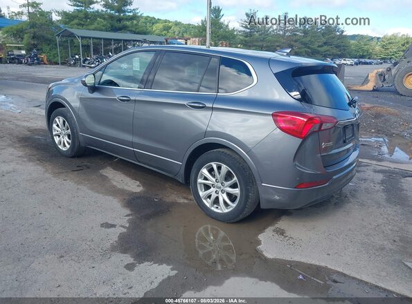 LRBFX1SA6KD105489 2019 BUICK ENVISION Gray Հետևի ձախ
