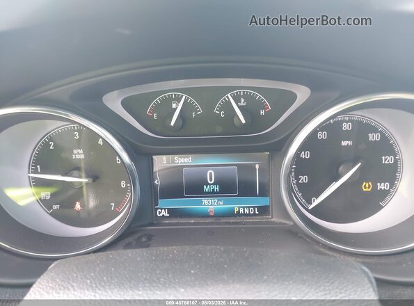 LRBFX1SA6KD105489 2019 BUICK ENVISION Gray Հետևի նստատեղերի տեսք