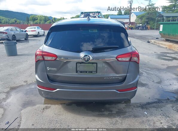 LRBFX1SA6KD105489 2019 BUICK ENVISION Gray 
