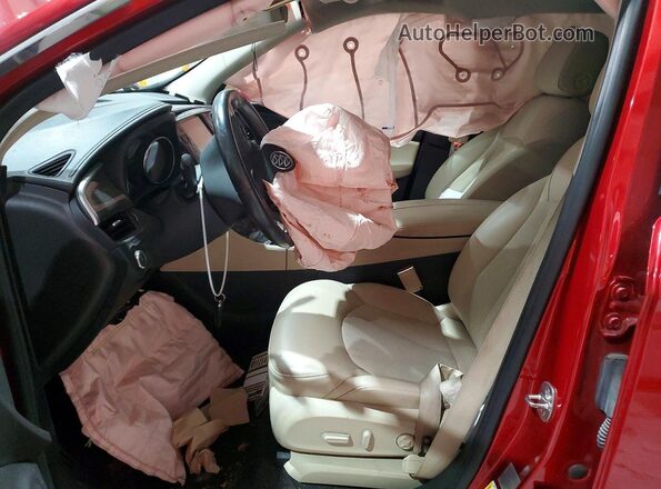 LRBFX1SA6LD033291 2020 BUICK ENVISION Красный Вид салона спереди