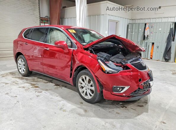 LRBFX1SA6LD033291 2020 BUICK ENVISION Красный Передняя правая четверть