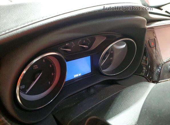 LRBFX1SA6LD033291 2020 BUICK ENVISION Красный Вид щитка приборов