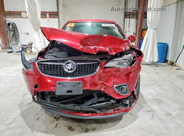 LRBFX1SA6LD033291 2020 BUICK ENVISION Красный Вид спереди