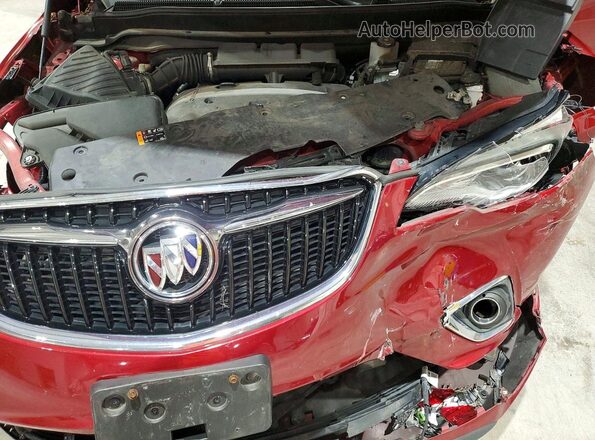 LRBFX1SA6LD033291 2020 BUICK ENVISION Красный Вид подкапотного пространства