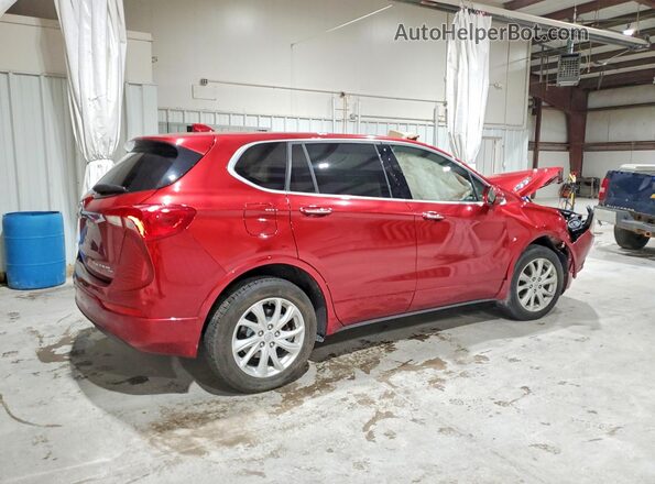 LRBFX1SA6LD033291 2020 BUICK ENVISION Красный Задняя правая четверть