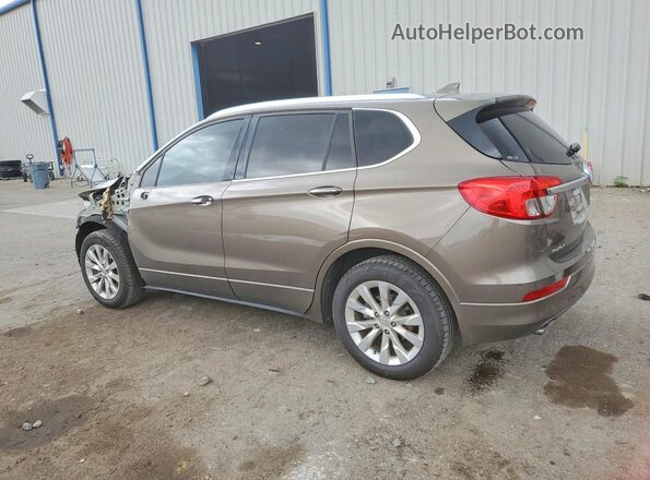 LRBFX1SA8JD007207 2018 BUICK ENVISION Tan Trasero izquierdo