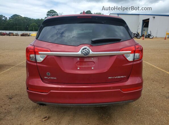 LRBFX1SA8JD010611 2018 BUICK ENVISION Red Հետևի տեսք