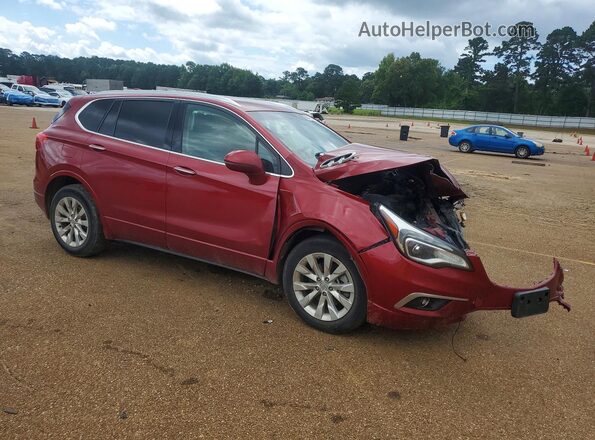 LRBFX1SA8JD010611 2018 BUICK ENVISION Red Առջևի աջ