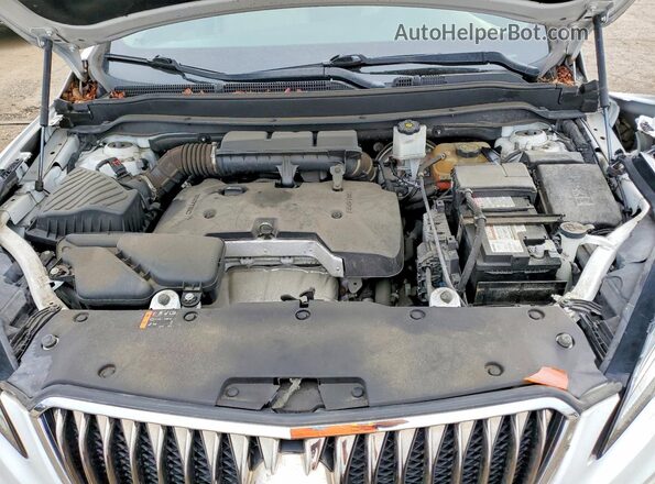LRBFX1SA8JD058920 2018 BUICK ENVISION White Engine compartment view