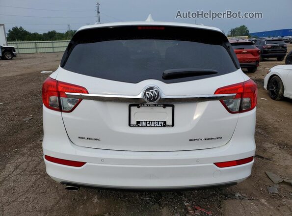 LRBFX1SA8JD058920 2018 BUICK ENVISION White Rear view
