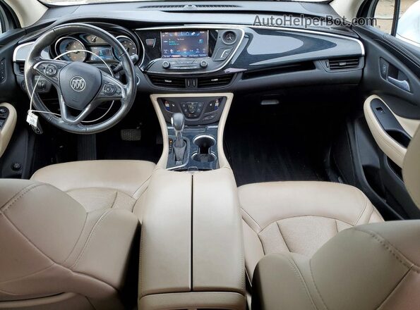 LRBFX1SA8JD058920 2018 BUICK ENVISION White Dashboard view