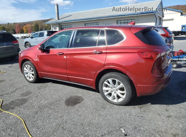 LRBFX1SA9KD144318 2019 BUICK ENVISION Red Rear left