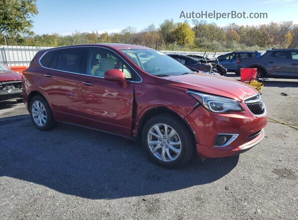 LRBFX1SA9KD144318 2019 BUICK ENVISION Red Front right