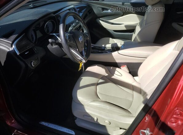 LRBFX1SA9KD144318 2019 BUICK ENVISION Red Front interior view