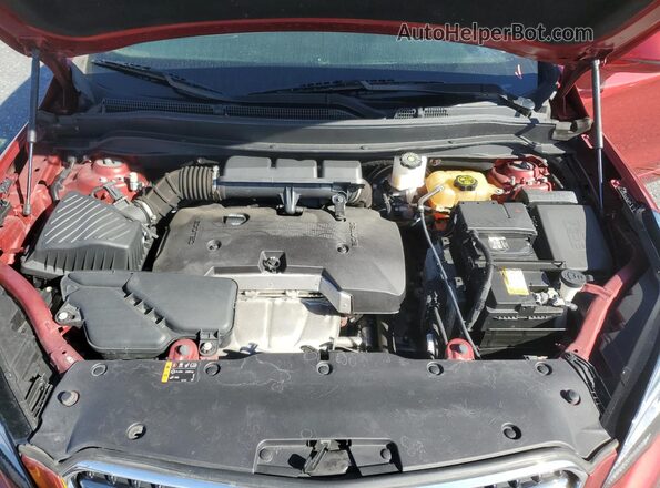 LRBFX1SA9KD144318 2019 BUICK ENVISION Red Engine compartment view