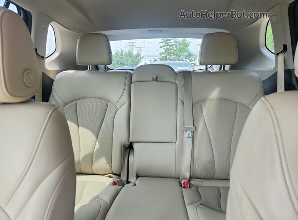LRBFX1SAXKD089300 2019 BUICK ENVISION Tan Հետևի նստատեղերի տեսք